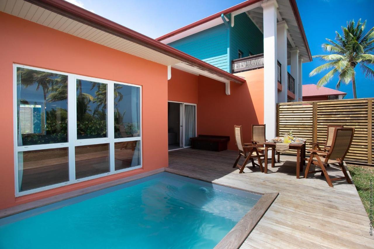 Villa Maorie 1 Chambre Avec Piscine Privee Le François Exterior foto